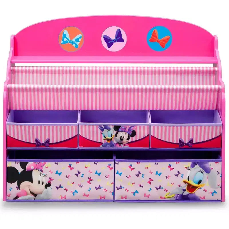 Organizzatore giocattoli Deluxe per bambini Minnie Mouse