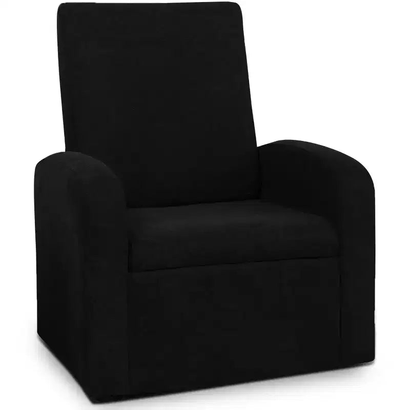 Stash Comfy Kids Sofa Chair Cute toddler chair with toy storage chest for boys and girls Black Uncaged Ergonomics