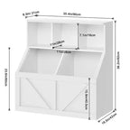 Libreria e contenitore per giocattoli per bambini, organizer per giocattoli per bambini, mobile contenitore per giocattoli con ripiano per giocattoli, libreria e contenitore per giocattoli per bambini piccoli