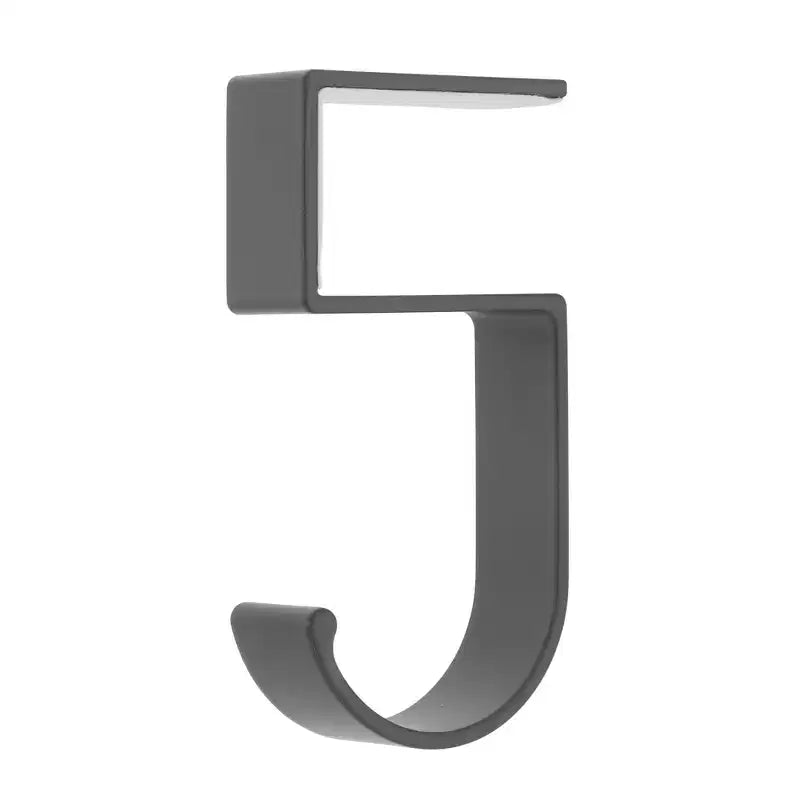 Organizzatore durevole per fasce con bordo per scrivania a forma di 5, 1 pz